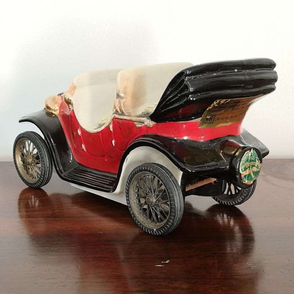 Italian Porcelain Antique Car Decanter Vintage Itala 1912 C.C.Art 1598 Made in Italy